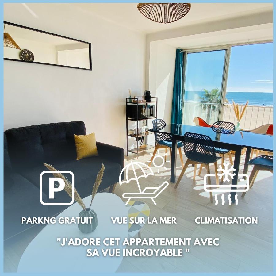 Evasion - Superbe Vue Mer ! Canet-en-Roussillon Bagian luar foto