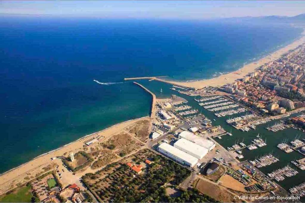 Evasion - Superbe Vue Mer ! Canet-en-Roussillon Bagian luar foto